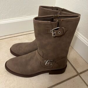 Dolce Vita Brown Combat Boots